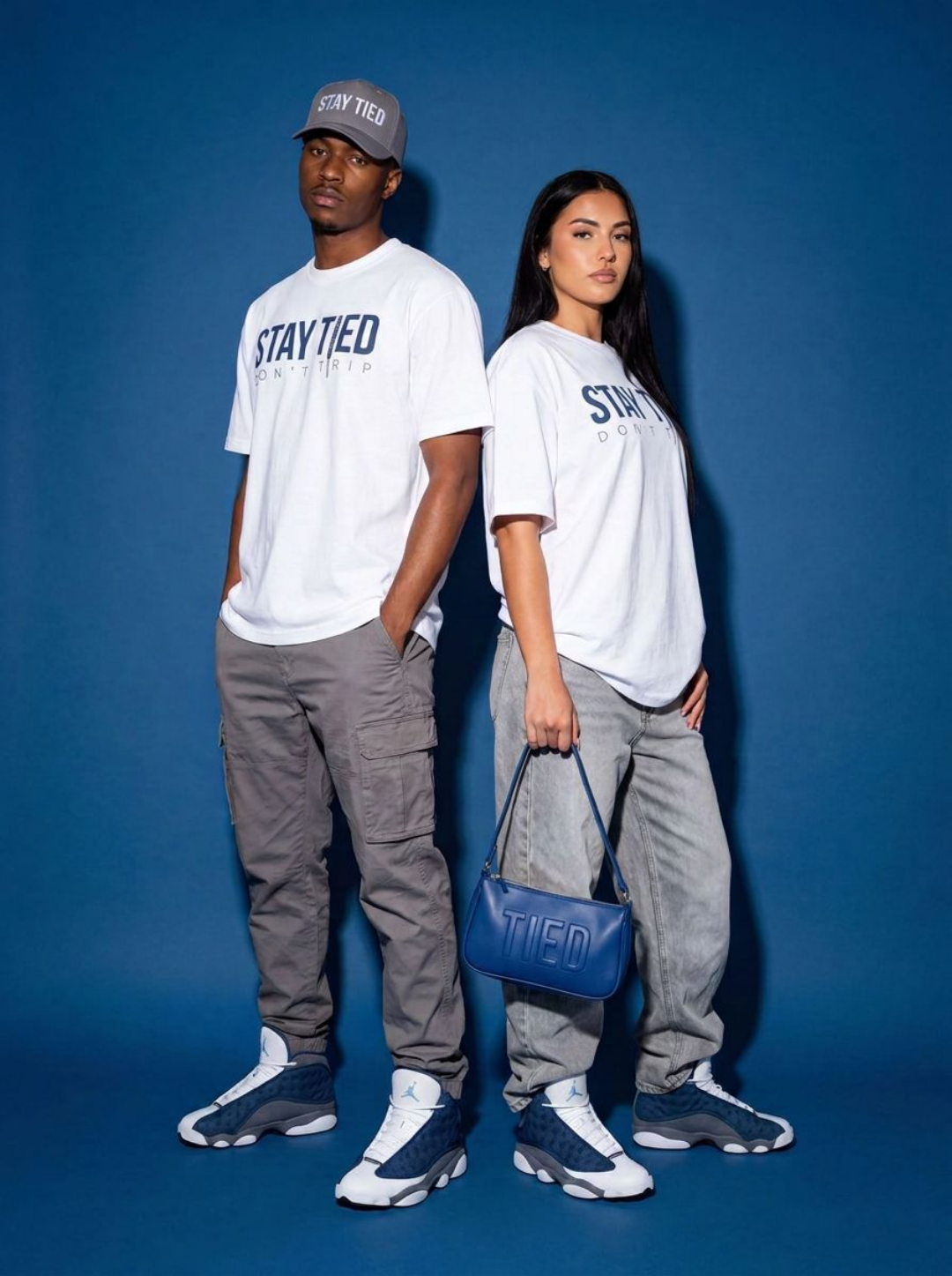Shirt to Match Flint 13s | French Blue Grey Sneaker Match Tee | Retro 13 Streetwear Graphic | Sneakerhead Gift