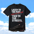 Air Max 95 Black Red Sneaker Match T-Shirt | Laced to the Max Streetwear Graphic Tee