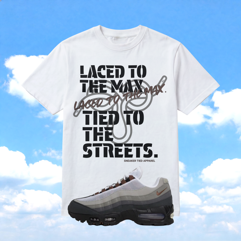 Air Max 95 Fauna Brown Sneaker Match T-Shirt | Laced to the Max Streetwear Graphic Tee