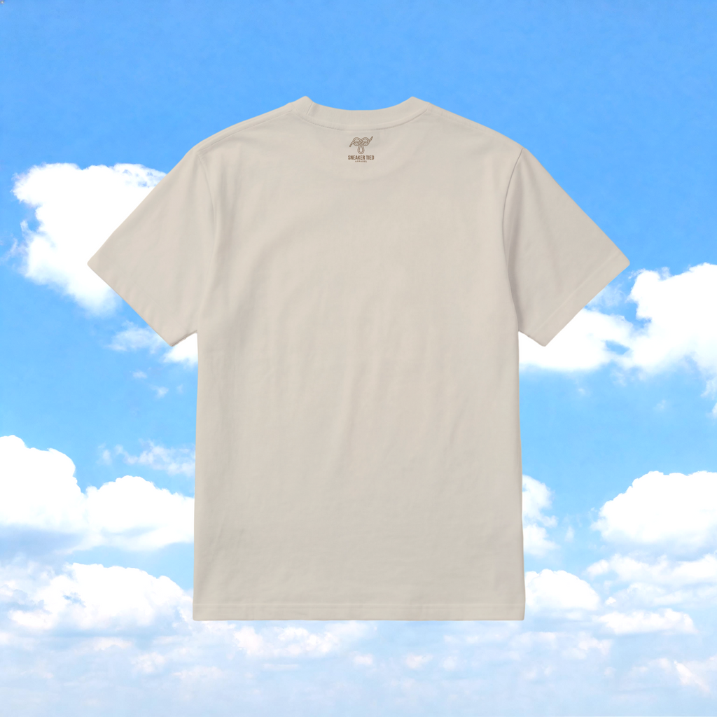 Shirt to Match Love Letter 1s | Sneakerhead Worldwide Cream Match Tee | Retro 1 High Streetwear Graphic | Sneakerhead Gift
